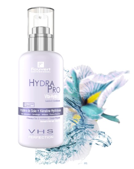 Fauvert Vita Hydro 4 A Aloe Vera Spray – 2-Phasen-Pflege Ohne Ausspülen Für Geschmeidiges, Glänzendes Haar – 200 Ml